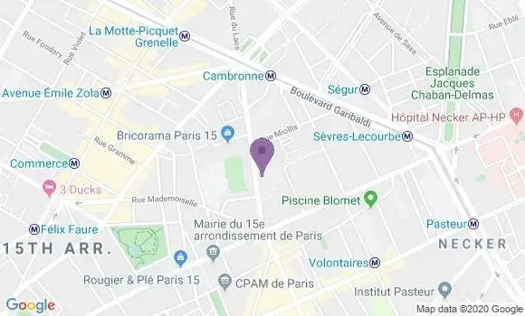Localisation Mtre Goyer Julie