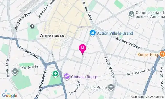 Localisation Mtre Venancio Sabine