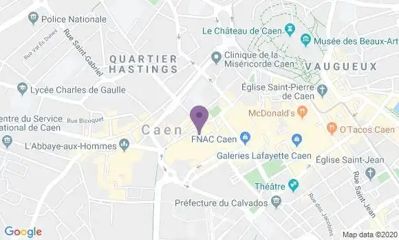 Localisation Mtre Georget Cécile