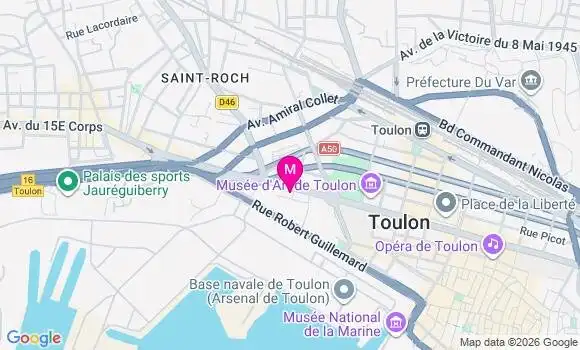 Localisation Mtre Barcelo Rozenn