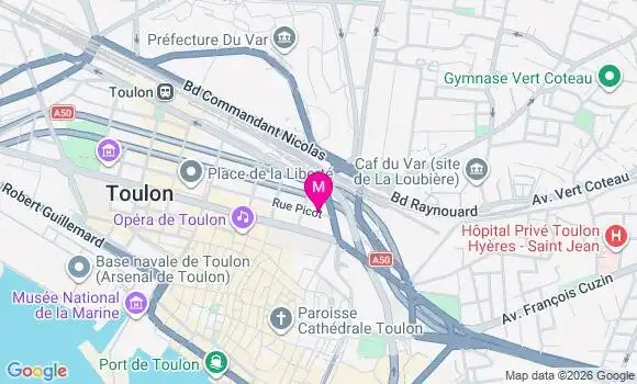 Localisation Mtre Battini Laurence