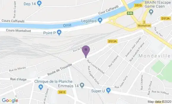 Localisation Mtre Gerault Martin Anne