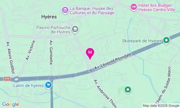 Localisation Mtre Brangier Nicolas