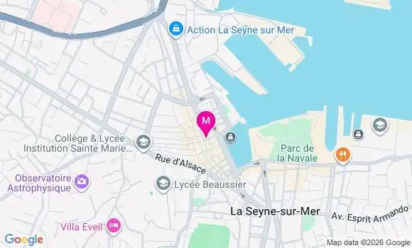 Localisation Mtre Comani Philippe