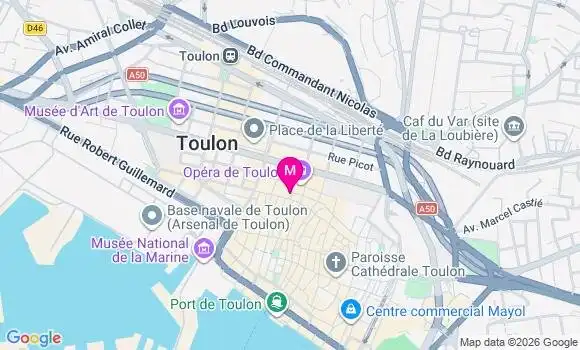 Localisation Mtre Dartiguenave François Xavier