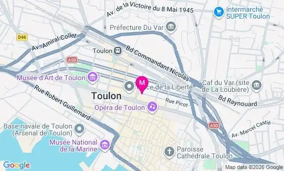 Localisation Mtre Dunan Anthony
