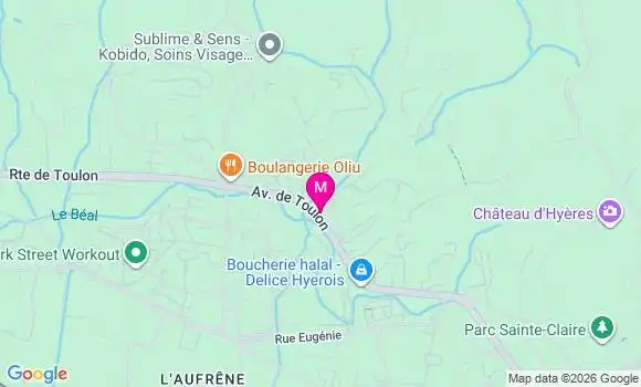 Localisation Mtre Durand Isabelle
