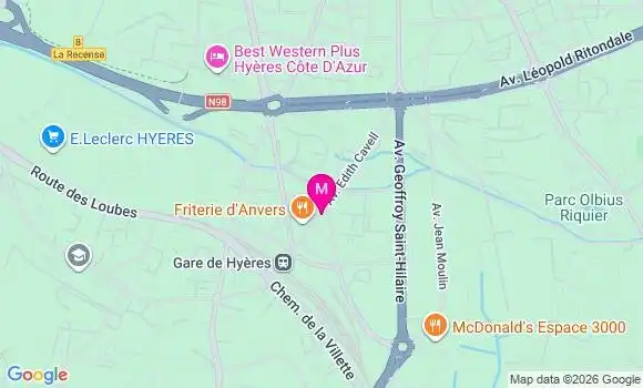 Localisation Mtre Leveel Carole