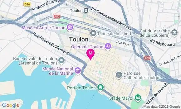 Localisation Mtre Malaga Caroline