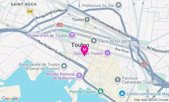 Localisation Mtre Marchese Sophie
