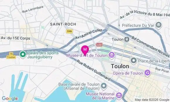Localisation Mtre M