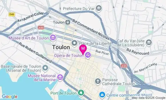 Localisation Mtre Mino Olivier