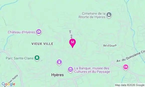 Localisation Mtre Poncelet Elsa