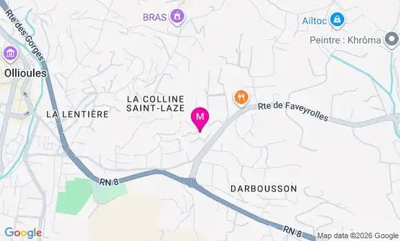 Localisation Mtre Thiam Aurore