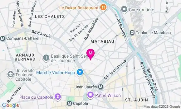 Localisation Mtre Amiel Valentine