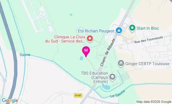 Localisation Mtre Andral Florence