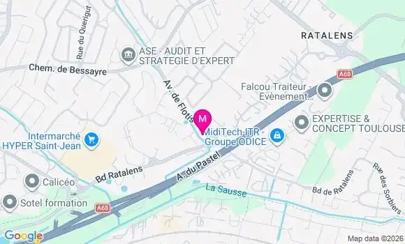 Localisation Mtre Antich Cyrielle