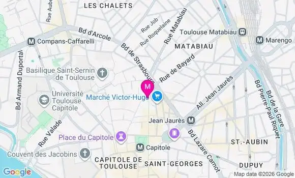 Localisation Mtre Bascugnana Jean David