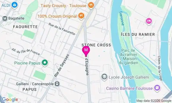 Localisation Mtre Bastit Pauline