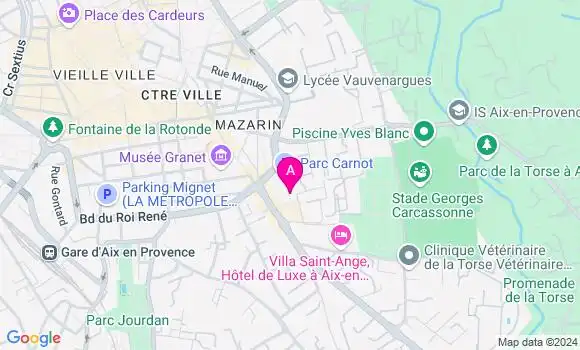 Localisation Mtre Guittard Isabelle