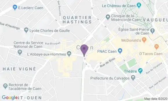 Localisation Mtre Jacqueline Bernard