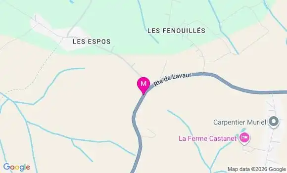 Localisation Mtre Beral Violette