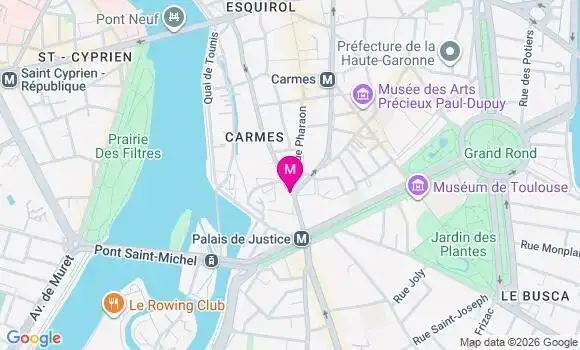 Localisation Mtre Binard Bruno