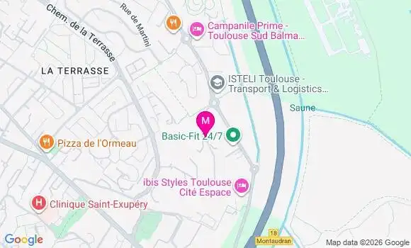 Localisation Mtre Boussaton Philippe