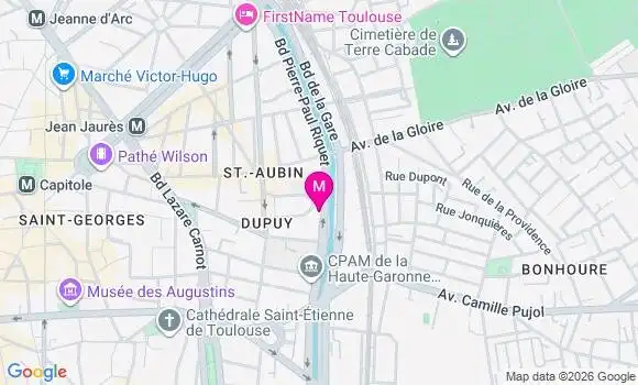 Localisation Mtre Burgio Corentin