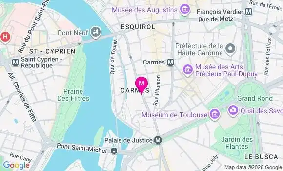 Localisation Mtre Cantaloube Ferrieu Ingrid
