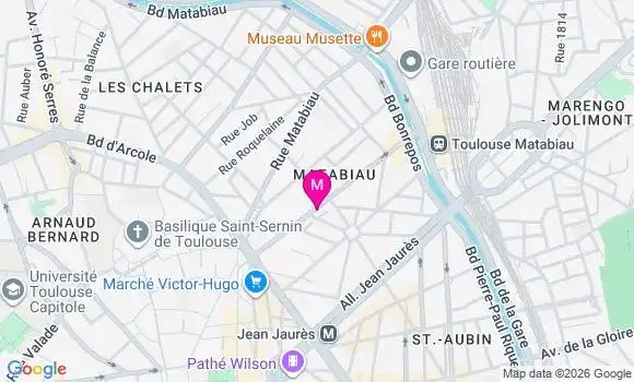 Localisation Mtre Capdeville Amandine