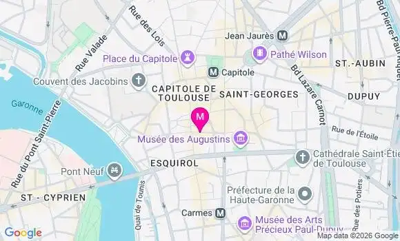 Localisation Mtre Casanova Marion