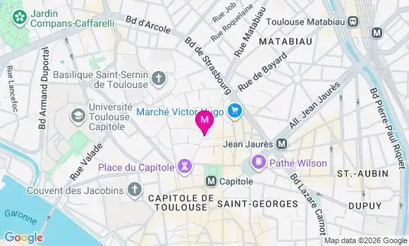 Localisation Mtre Castel Myriam
