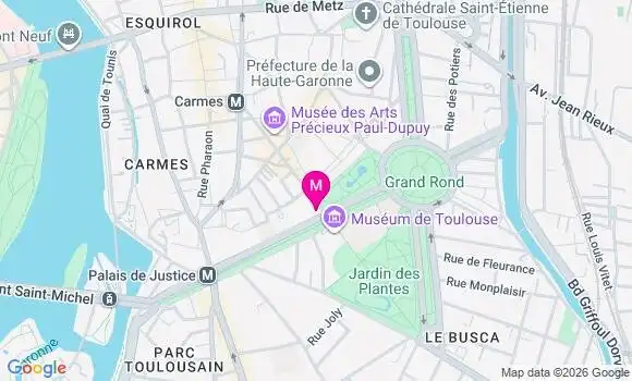Localisation Mtre Cazanave Julien