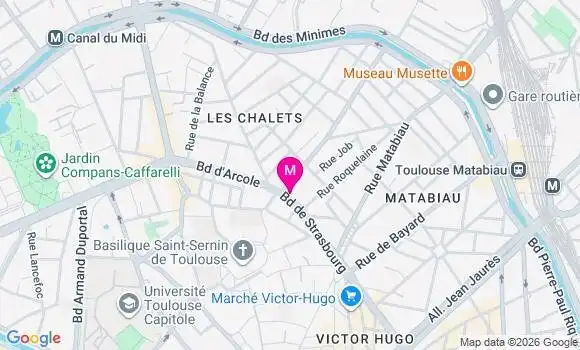 Localisation Mtre Courreges Romain