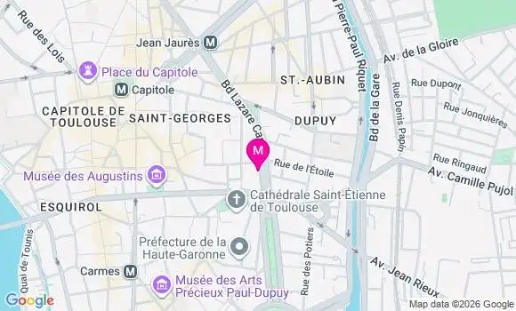 Localisation Mtre D