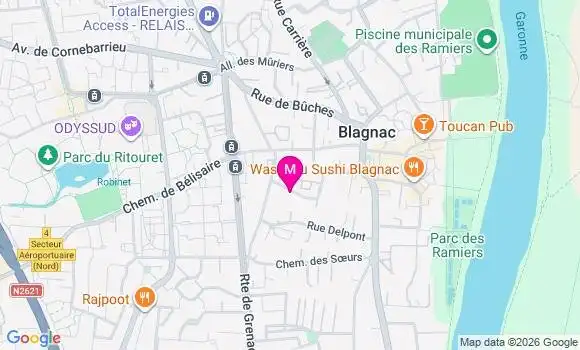 Localisation Mtre De Meerleer Flavie