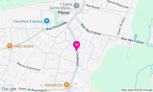 Localisation Mtre Debray Sophie