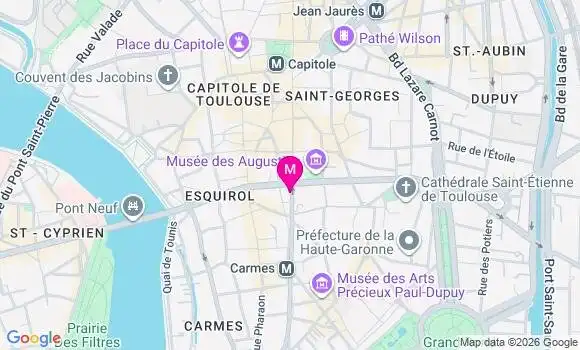 Localisation Mtre Delafoy Hugues