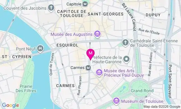 Localisation Mtre Delecroix Aurélien