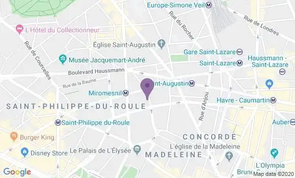 Localisation Mtre Grangeon Bruno