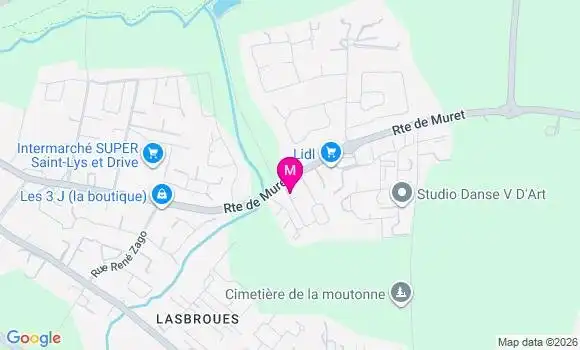 Localisation Mtre Devynck Cécile