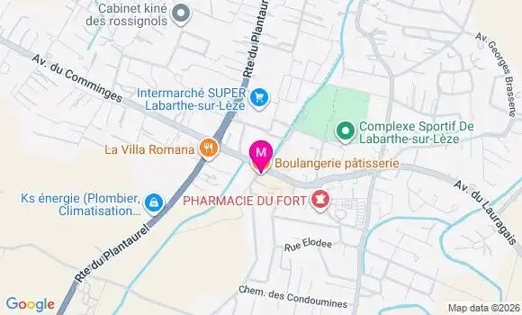Localisation Mtre Dince Audrey