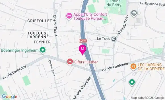 Localisation Mtre Dompeyre Carole