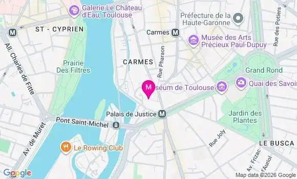 Localisation Mtre Dumas Mathilde