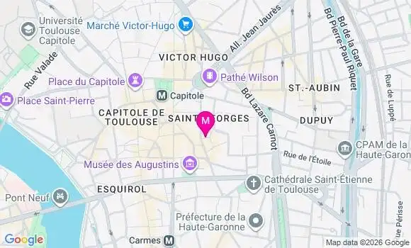 Localisation Mtre Escudie Blachette Marie Caroline