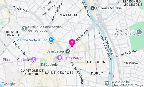 Localisation Mtre Fargues Geli Marion