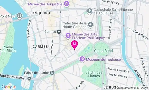 Localisation Mtre Fernandez Begault Elisabeth