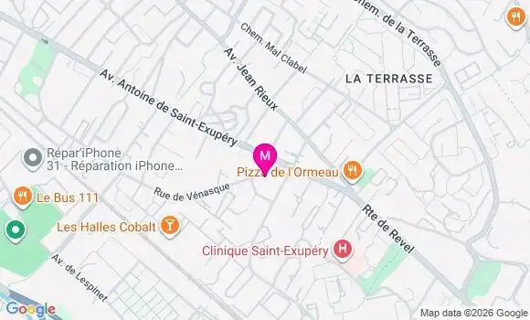 Localisation Mtre Finateu Fabienne