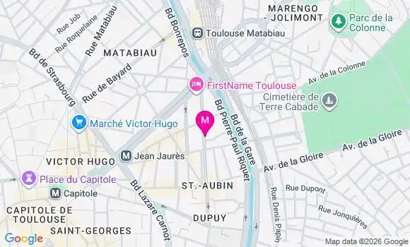 Localisation Mtre Foucard Hugues